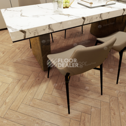 Alpine Floor Herringbone 10мм Дуб Тироль LF107-07 фото 2 | FLOORDEALER