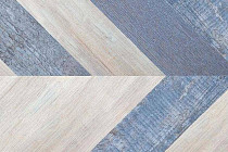 Пробковое покрытие Chevron Chevron Blue фото 1 | FLOORDEALER