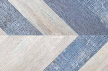 Пробковое покрытие Chevron Chevron Blue фото 1 | FLOORDEALER