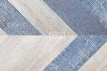 Пробковое покрытие Chevron Chevron Blue фото 1 | FLOORDEALER