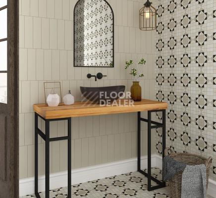 Керамогранит Mintons  20*20 Mintons Old White 20X20 фото 3 | FLOORDEALER
