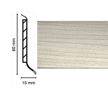 Плинтус Плинтус на деревянной основе Dollken S-60 flex life top 2814 фото 1 | FLOORDEALER