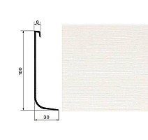 Плинтус Профиль для завода на стену Dollken Hk100 1013 фото 1 | FLOORDEALER