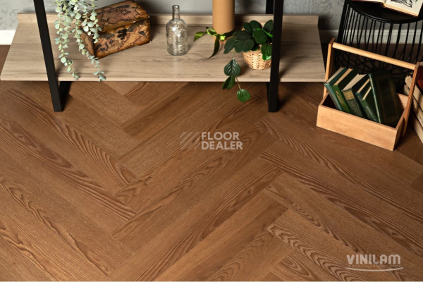 Кварцвиниловые полы Vinilam Parquet Herringbone Glue 2.5мм IS11200 Паркет Винсент Glue фото 1 | FLOORDEALER