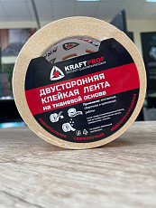 Сопутствующие материалы  Двусторонняя клейкая лента на тканевой основе фото 1 | FLOORDEALER