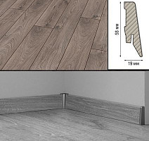 Плинтус Плинтус МДФ Kronotex ламинированный D3592 Плинтус ламинированный МДФ Kronotex Дуб Атлас антрацит фото 1 | FLOORDEALER