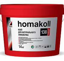 Сопутствующие материалы Homakoll 138 Prof  Клей для натурального линолеума, морозостойкий. Клей для натурального линолеума Homakoll 138 Prof 14 кг морозостойкий фото 1 | FLOORDEALER