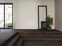 Gabbro Комплект с прямоуг. бортиком 33x120 Комплект (Ступень gb 01 (33x120) непол. (прямоугол. бортик) + Подступенок (14,5x120)) фото 3 | FLOORDEALER