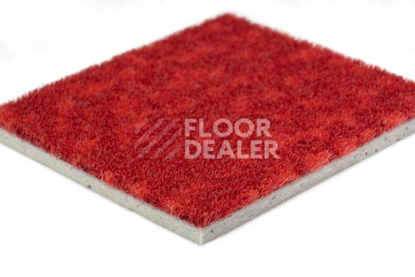 Ковровая плитка Flotex Colour embossed tiles to546926 Metro red organic embossed фото 3 | FLOORDEALER