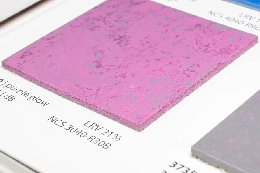 Forbo Marmoleum Solid Concrete 3740-374035 purple glow фото 2 | FLOORDEALER