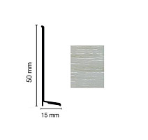 Плинтус Плинтус эластичный Dollken WL50 life jesion szary (41) фото 1 | FLOORDEALER