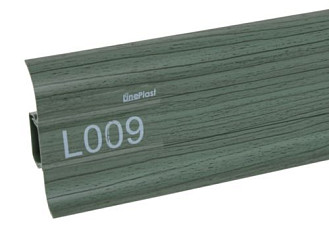 Плинтус Плинтус с мягким краем LinePlast L009 фото 1 | FLOORDEALER