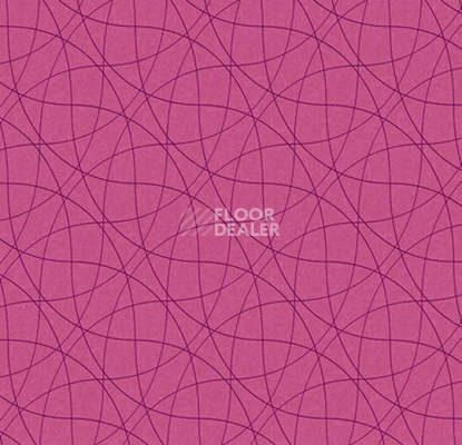 Ковролин Flotex Vision Shape 930001 (Curve) Rose фото 1 | FLOORDEALER
