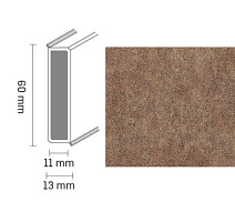Плинтус Плинтус Dollken Cubu 60 Stone & Style 2818 фото 1 | FLOORDEALER