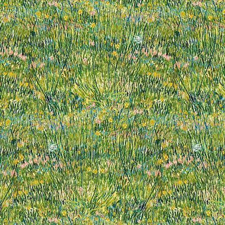 Flotex Vision Pattern  941 (Van Gogh) Patch of Grass