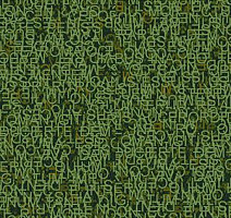 Ковровая плитка Ege Highline Contrast Lettering green rfm 52856435 фото 1 | FLOORDEALER