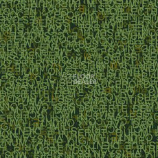 Ковровая плитка Ege Highline Contrast Lettering green rfm 52856435 фото 1 | FLOORDEALER