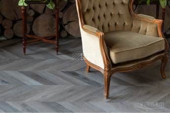 Vinilam Parquet Chevron 8,5 мм RI444515CL4 Шеврон Легран фото 5 | FLOORDEALER