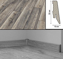 Плинтус МДФ Kronotex ламинированный D3572 Плинтус ламинированный МДФ Kronotex Дуб портовый серый фото 2 | FLOORDEALER