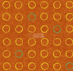 Ковролин Flotex Vision Shape 530005 (Spin) Pumpkin фото 1 | FLOORDEALER