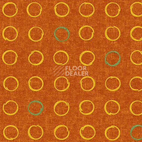Ковролин Forbo Flotex Vision Shape 530005 (Spin) Pumpkin фото 1 | FLOORDEALER