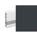 Плинтус Плинтус Cubica LS80 со свето-прозрачной вставкой для Led подсветки 1209  | FLOORDEALER