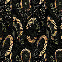 Ковролин Agnella Impulse Umbrella Black фото 1 | FLOORDEALER