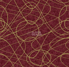 Ковролин Flotex Vision Shape 780008 (Swirl) Rosewood фото 1 | FLOORDEALER