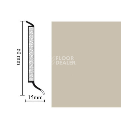 Плинтус Hsl 6 универсальный плинтус 1088 light beige фото 1 | FLOORDEALER