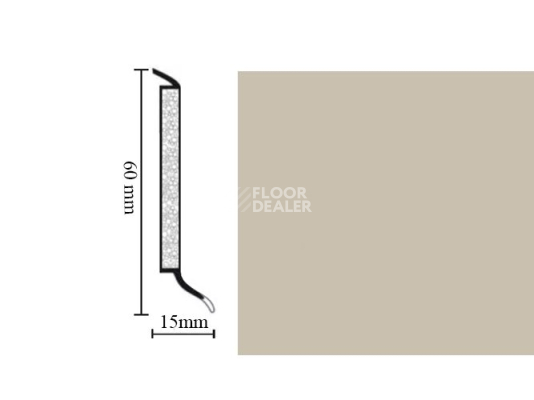 Плинтус Hsl 6 универсальный плинтус 1088 light beige фото 1 | FLOORDEALER