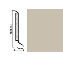 Плинтус Hsl 10 универсальный плинтус 1088 light beige фото 1 | FLOORDEALER