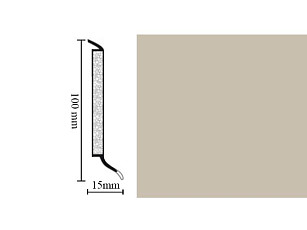 Плинтус Hsl 10 универсальный плинтус 1088 light beige фото 1 | FLOORDEALER
