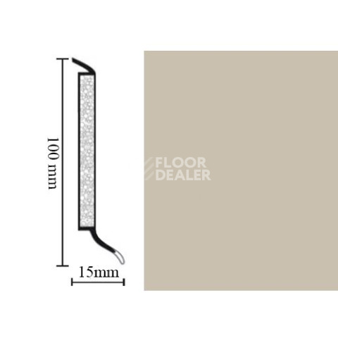 Плинтус Hsl 10 универсальный плинтус 1088 light beige фото 1 | FLOORDEALER