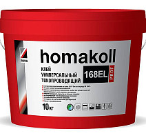 Сопутствующие материалы Homakoll 168 EL Prof токопроводящий клей Токопроводящий клей Homakoll 168 EL Prof 10 кг фото 1 | FLOORDEALER