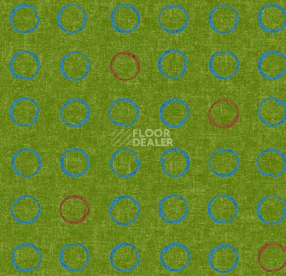 Ковролин Flotex Vision Shape 530001 (Spin) Lime фото 1 | FLOORDEALER