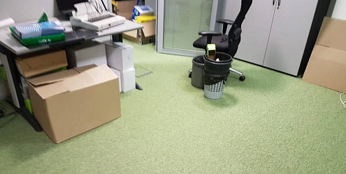 Монтаж ПВХ плитки Vertigo Trend