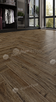 Alpine Floor Herringbone Pro 12мм lf 106-10 Бордо фото 4 | FLOORDEALER