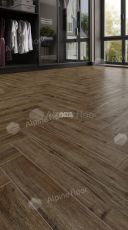 Alpine Floor Herringbone Pro 12мм lf 106-10 Бордо фото 4 | FLOORDEALER