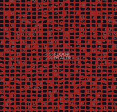Ковролин Flotex Tibor Mosaic 980407 Mosaic Tomato фото 1 | FLOORDEALER