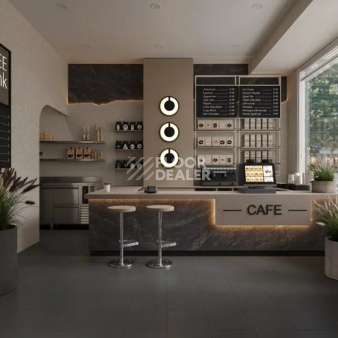 Alpine Floor Stone Mood 12мм lf 402-02 Серый монохром (Grey Monochrome) фото 4 | FLOORDEALER