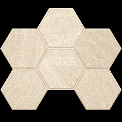 Керамогранит Gabbro ( Габбро ) Мозаика Hexagon 25x28,5x10 Мозаика gb 01 Hexagon 25x28,5 непол. фото 1 | FLOORDEALER
