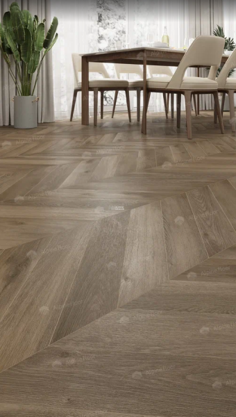 Alpine Floor Chevron LVT 2.5мм Дуб Насыщенный ECO20-4 фото 2 | FLOORDEALER