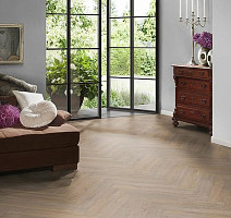 Terhurne Herringbone Edition 10мм Y09 Дуб Форт фото 2 | FLOORDEALER