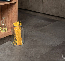 Vinilam Ceramo Stone 2,5 мм 71610 Цемент Стальной фото 2 | FLOORDEALER