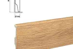 Плинтус HDPS Bonkeel Top Дуб Рубенс фото  | FLOORDEALER