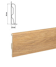 Плинтус HDPS Bonkeel Top Дуб Рубенс фото 1 | FLOORDEALER