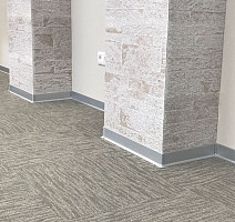 Внешний угол для алюминиевого плинтуса Русский профиль