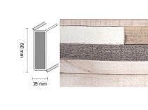 Плинтус Dollken Cubu 60 Touch & Style 2960 фото 1 | FLOORDEALER