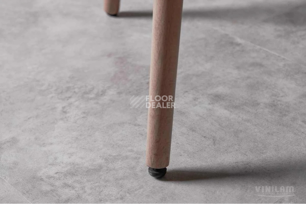 Кварцвиниловые полы Vinilam Ceramo Stone 2,5 мм 61606 Бетон фото 1 | FLOORDEALER