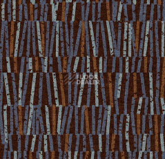 Ковролин Flotex Vision lines 540007 (Vector) Chocolate фото 1 | FLOORDEALER